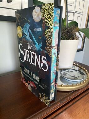 The Sirens ~ Emilia Hart Hardcover Exclusive Painted Edges!
